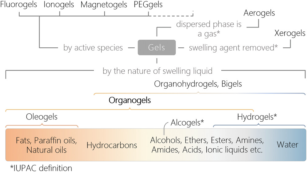 Organogels versus Hydrogels: Advantages, Challenges, and Applications